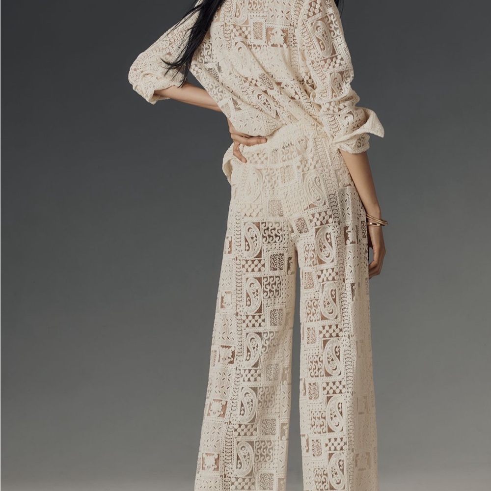 Lace Pull-on Pants - Picture 3 of 3